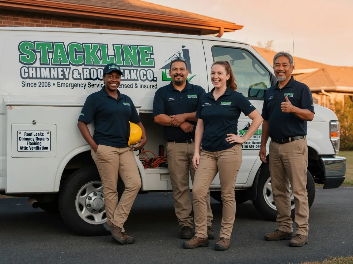 Chimney flashing repair company in Tuttle, OK